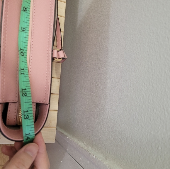 Lauren Ralph Lauren medium pink leather tote - like new - Picture 5 of 13